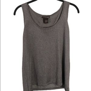 Elliott Lauren Semi Sheer Sleeveless Top Medium